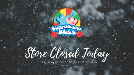 Store Closed Today (Feb 16, 2025) due to Weather, Stay Safe and Warm!