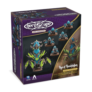 Heroscape: Rising Tide – Queen Maladrix and Festering Honor Guard Army Expansion (Premium Painted Edition) *PRE-ORDER*