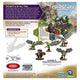 Heroscape: Rising Tide – Vorid Glide Strikers and Wing Commander Tuck Harrigan (Unpainted)
